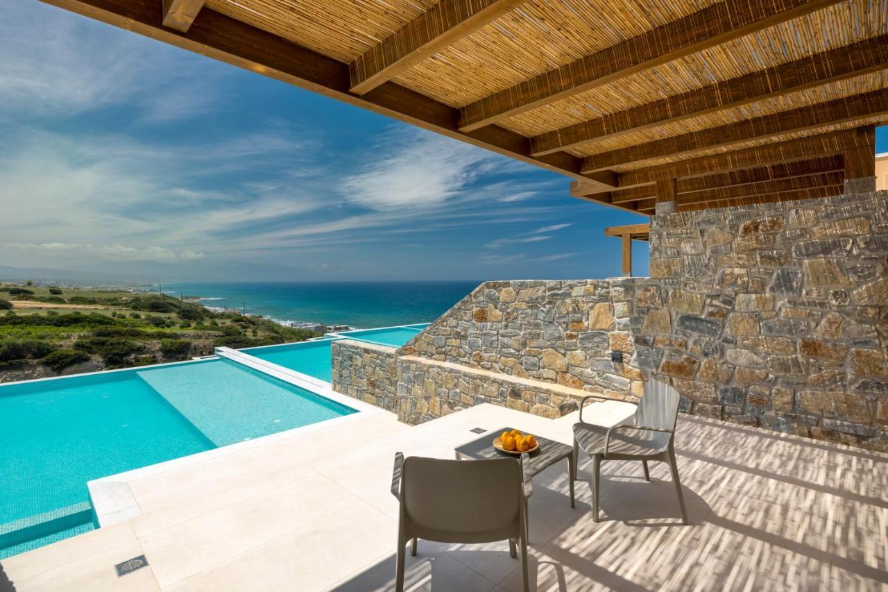 Dedalos Touch Boutique Hotel Skaleta Bagian luar foto