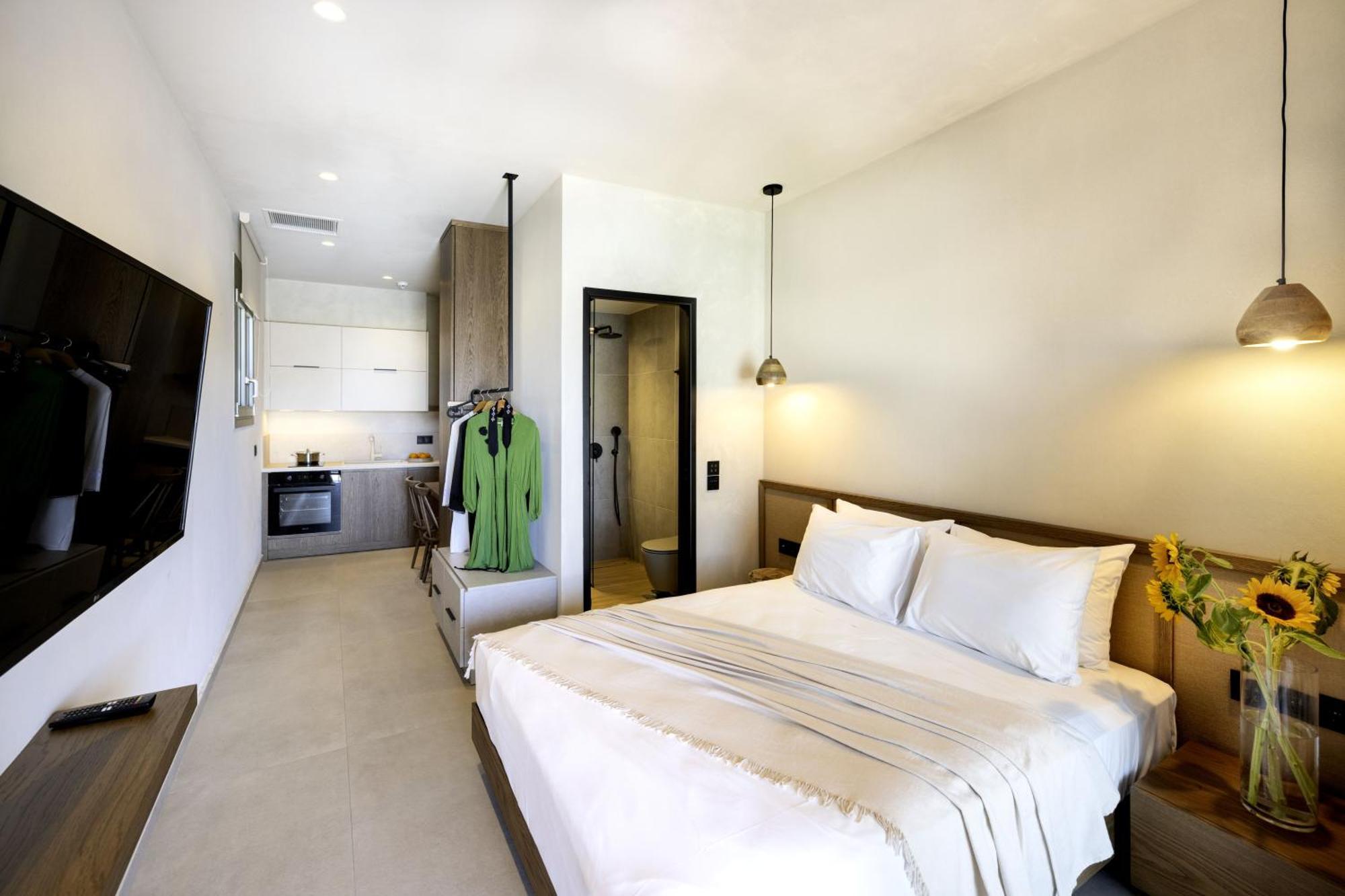 Dedalos Touch Boutique Hotel Skaleta Bagian luar foto