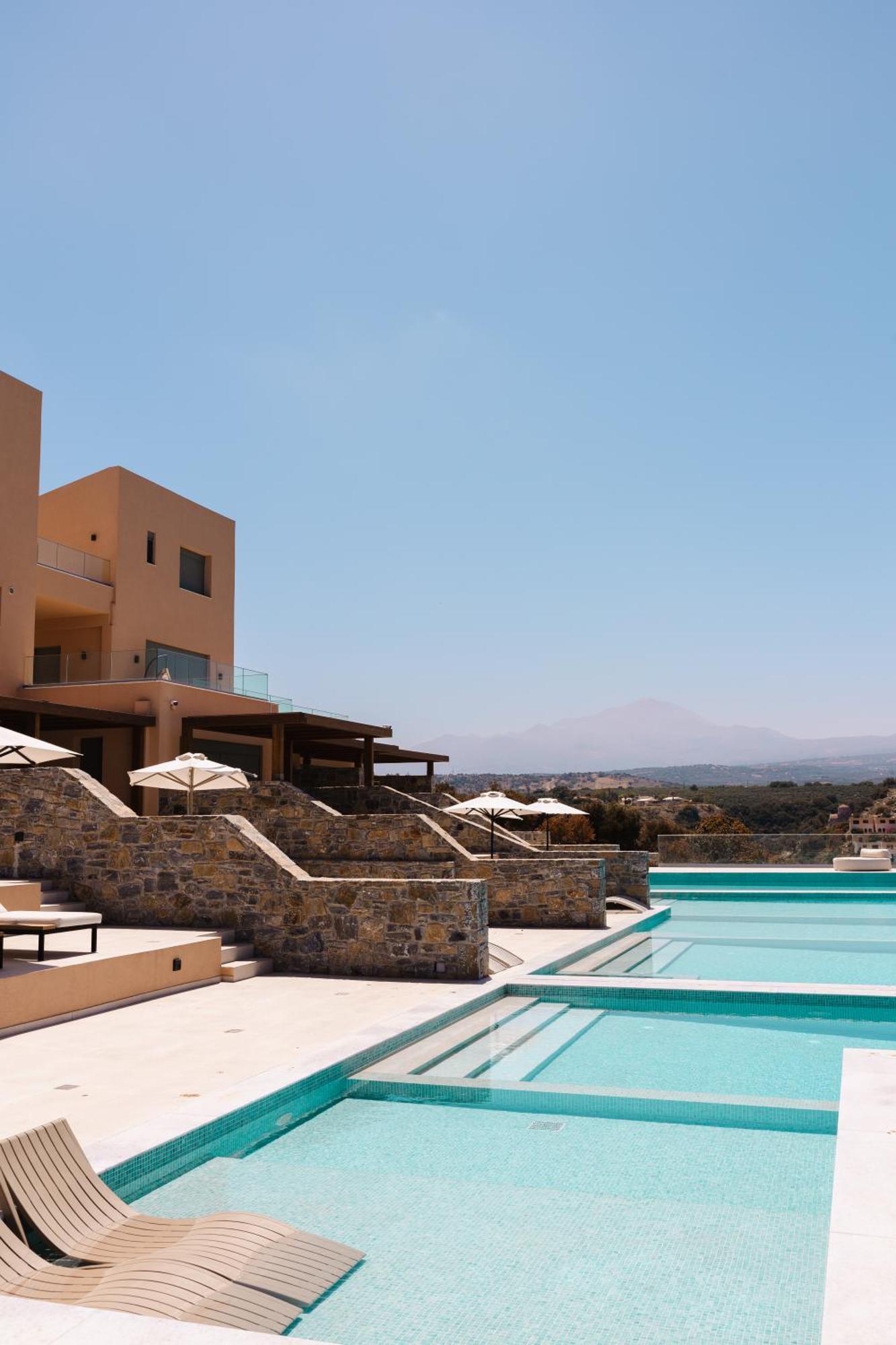 Dedalos Touch Boutique Hotel Skaleta Bagian luar foto
